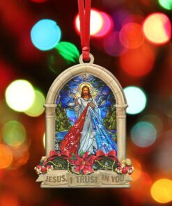jesus custom shaped ornament christianity church ntt1360o 7084