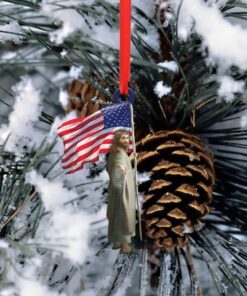 jesus custom shaped ornament beside you ntt38o 8367
