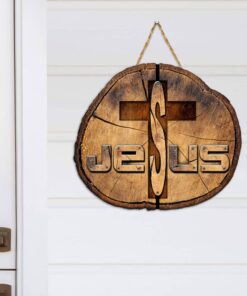 Jesus Custom Wooden Sign J.E.S.U.S NTB375WD