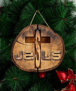 jesus custom wooden sign j.e.s.u.s ntb375wd 7195