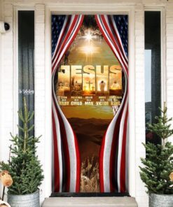 Jesus Door Cover Coming Back As A King THB3537D