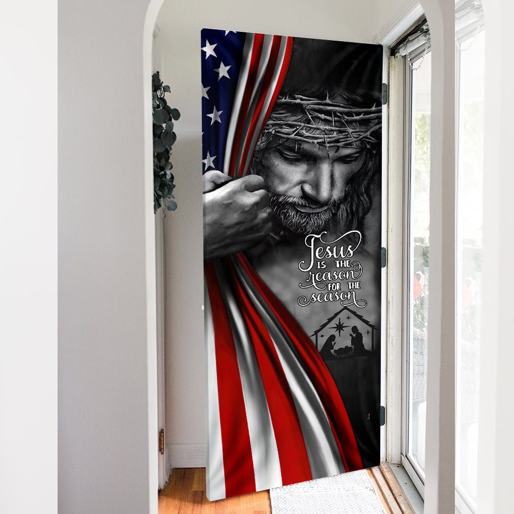 Jesus Door Cover Jesus Is The Reason For The Season TRL1526D - Image 5
