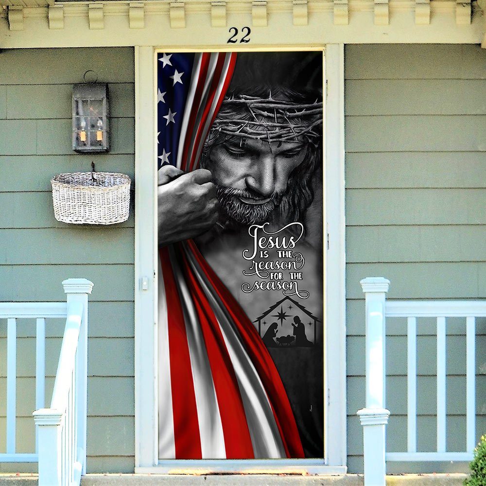 Jesus Door Cover Jesus Is The Reason For The Season TRL1526D - Image 2