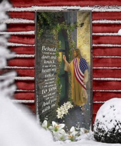 jesus door cover knock in night nnt161d 3404