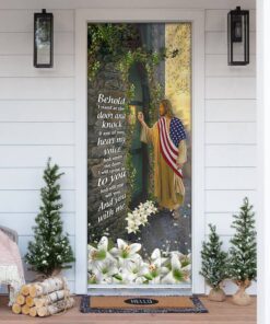 Jesus Door Cover Knock In Night NNT161D