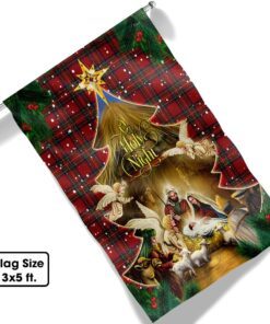 jesus family, o holy night jesus christmas flag tpt427f 4942