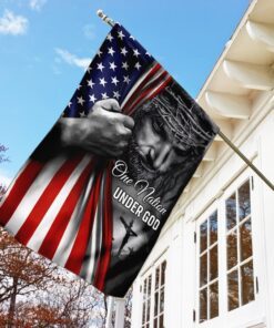 jesus flag. one nation under god jesus flag trl06fv5 2371