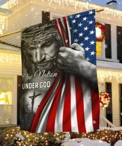 Jesus Flag. One Nation Under God Jesus Flag TRL06Fv5