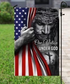 jesus flag. one nation under god jesus flag trl06fv5 2703