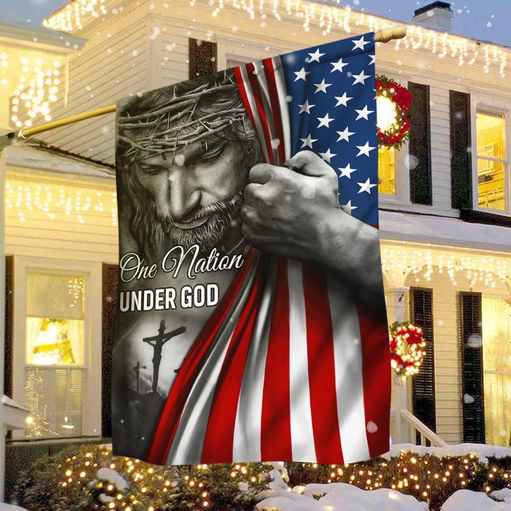 Jesus Flag. One Nation Under God Jesus Flag TRL06Fv5
