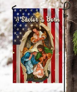 jesus flag a savior is born anv362f 5828