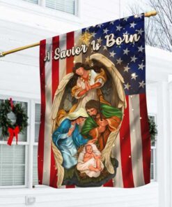 Jesus Flag A Savior Is Born ANV362F