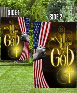 jesus flag be still and know that i am god jesus flag trh1950f 3295