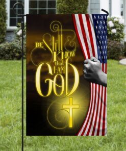 jesus flag be still and know that i am god jesus flag trh1950f 6245