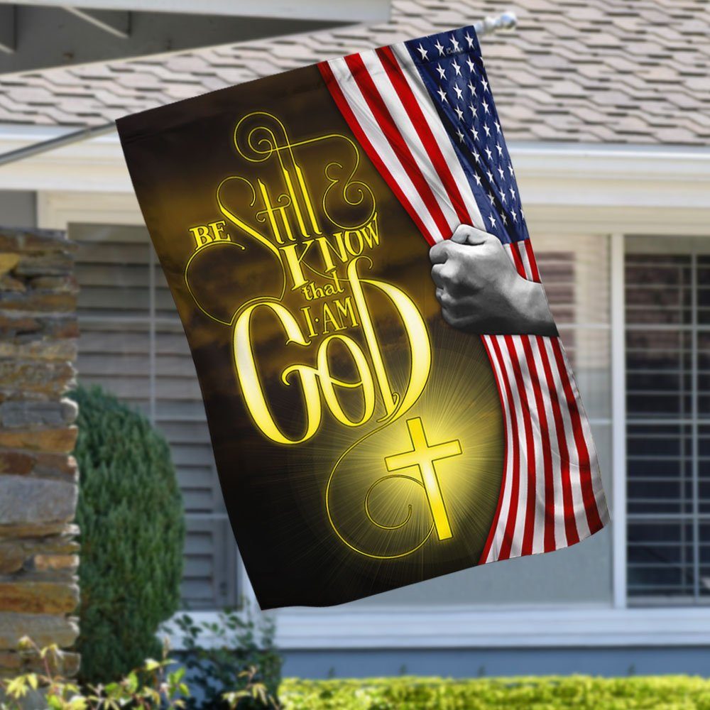 Jesus Flag Be Still And Know That I Am God Jesus Flag TRH1950F