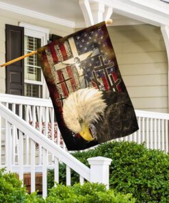 jesus flag bowing american eagle ttv477f 3056