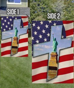 jesus flag cross nnt143f 7325