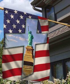 jesus flag cross nnt143f 7966