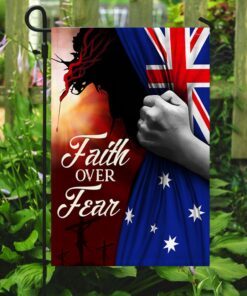 jesus flag faith over fear australian flag qnn582f 2267