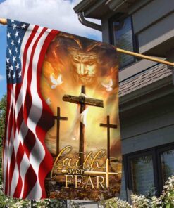 Jesus Flag Faith Over Fear TTN425F