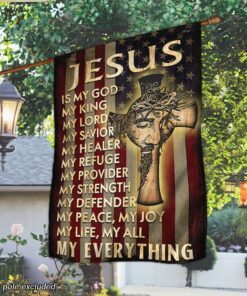 Jesus Flag Jesus Christ, The Son Of God  ANL116F