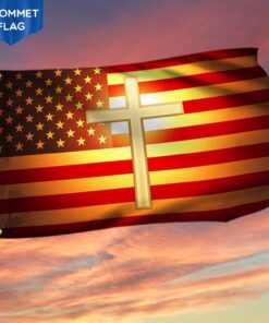 Jesus Flag Jesus Cross Grommet Flag TRL1353GF