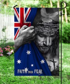 jesus flag jesus faith over fear australian flag trl1254fv2 2949