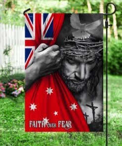 jesus flag jesus faith over fear australian flag trl1254fv4 2923