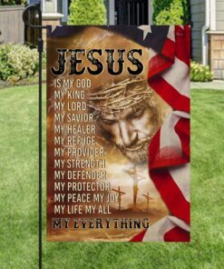 jesus flag jesus is my god my everything lha1736f 1863