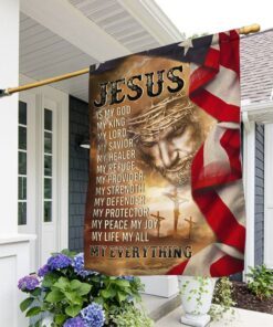 Jesus Flag Jesus Is My God My Everything LHA1736F