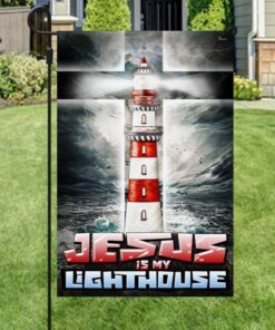jesus flag light house ntb378f 1897
