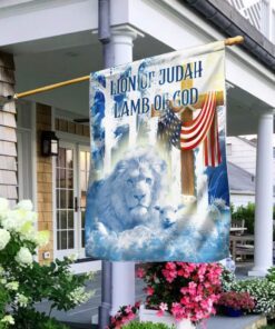 Jesus Flag Lion Of Judah, Lamb Of God ANT170F