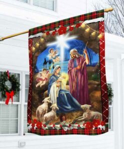 jesus flag nativity of jesus anl298f 1350