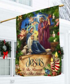 Jesus Flag Nativity Of Jesus Christmas Flag TRL1633F
