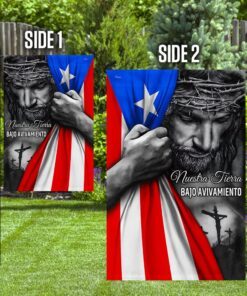 jesus flag nuestra tierra bajo avivamiento jesus puerto rico flag trl1697fv2 4188