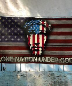 jesus flag one nation under god american grommet flag trv1918gf 5656