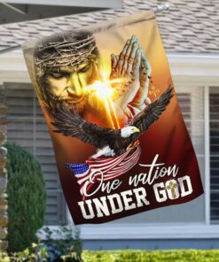 jesus flag one nation under god anl251f 4863