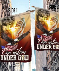 jesus flag one nation under god anl251f 7458