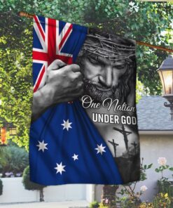 jesus flag one nation under god australian flag trl1253fv1 2042