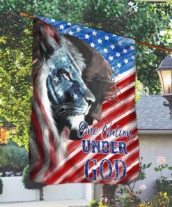 jesus flag one nation under god nnt333f 1487