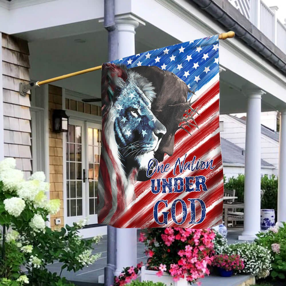 Jesus Flag One Nation Under God NNT333F