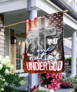 Jesus Flag One Nation Under God TTV323F
