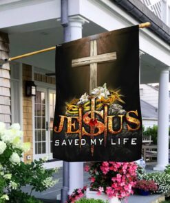 Jesus Flag Saves My Life NTB140F