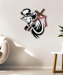 jesus hanging metal sign tr ntb248ms 8064