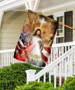 jesus i trust in you flag 8297