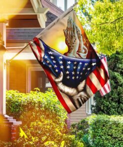 Jesus In America Flag