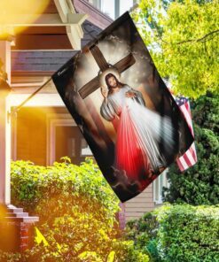 jesus in america flag 5875