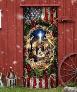 jesus is born. nativity of jesus door cover thh2775dv2 3461