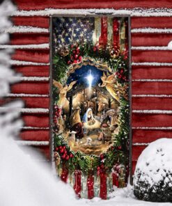jesus is born. nativity of jesus door cover thh2775dv2 5998