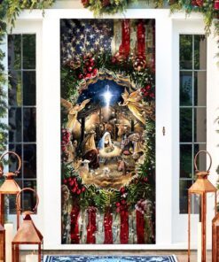 jesus is born. nativity of jesus door cover thh2775dv2 8869